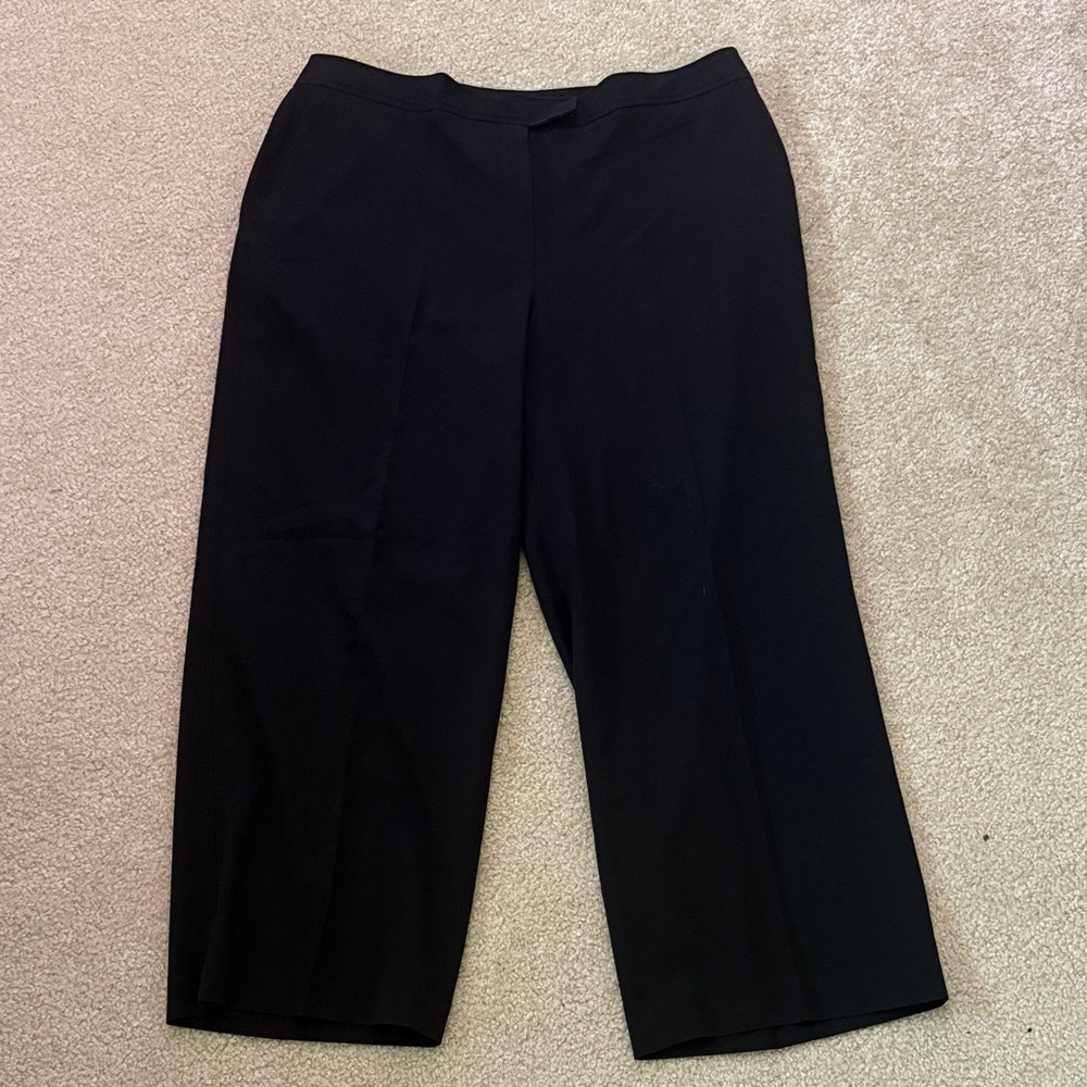 Anne Klein comfy black work pants